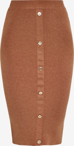 faina Skirt in Brown: front