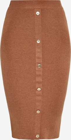 faina Skirt in Brown: front