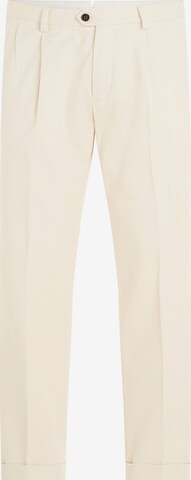 TOMMY HILFIGER Pleated Pants in Beige: front