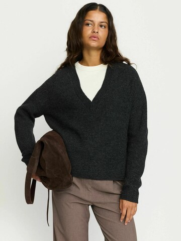 Pull-over 'West' Soft Rebels en gris : devant
