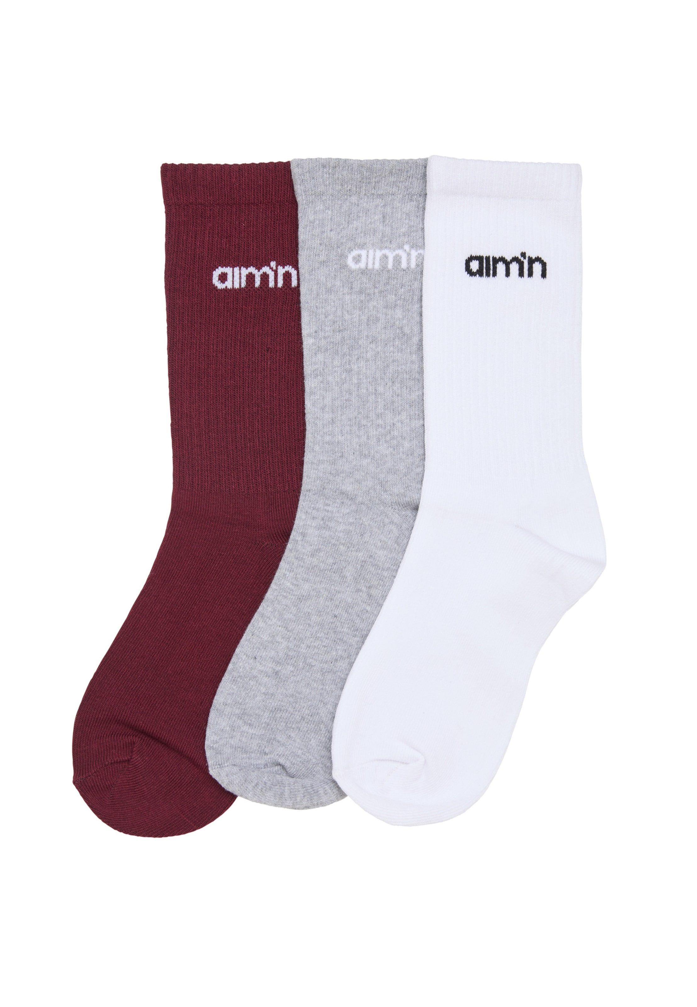 Aim'n Κάλτσες σε γκρι: μπροστά