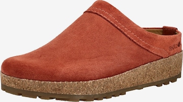 HAFLINGER Pantolette in Orange: Vorderseite