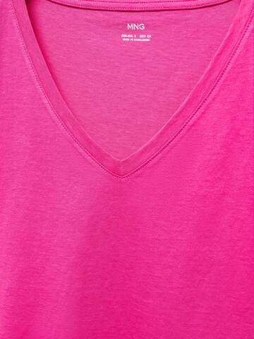 MANGO T-shirt 'CHALAPI' i rosa