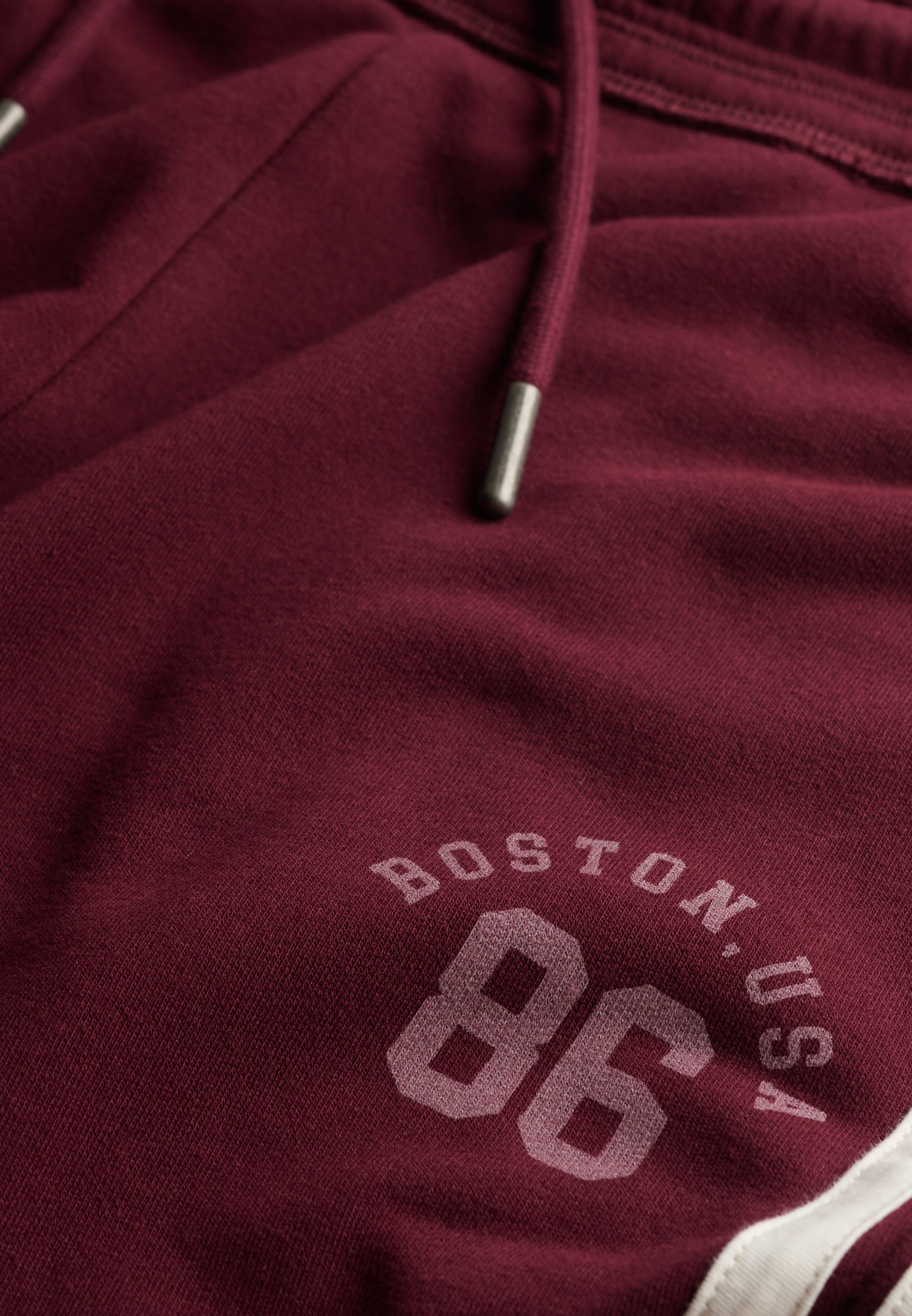 Superdry & Co Flared Broek 'Athletic Essentials' in Rood