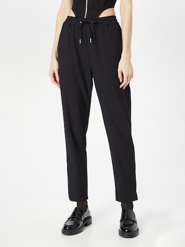 Lindex Regular Pants 'Ava' in Black: front