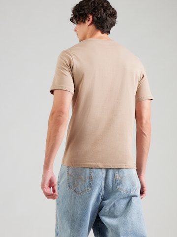 JACK & JONES Póló 'JORSKULL' - barna