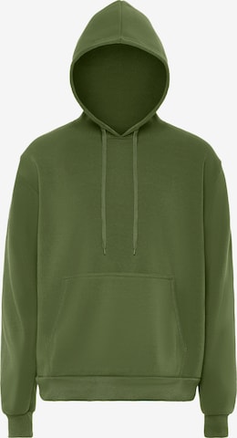 boundry Sweatshirt in Groen: voorkant
