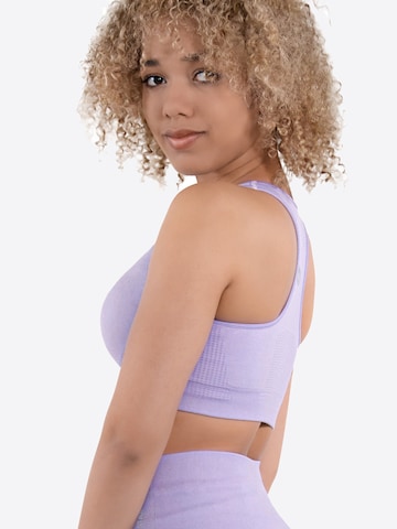 Stark Soul Bustier Sport bh in Lila