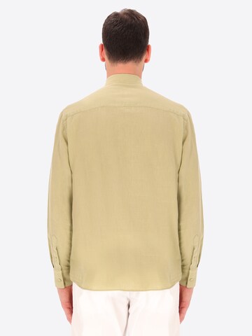 Coupe regular Chemise 'Ercole' Distretto12 en vert
