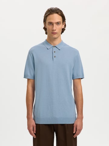 SELECTED Pullover 'SLHBERG' i blå: forside