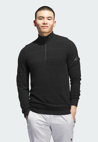 Pull-over de sport ' Ultimate365 Tour ' ADIDAS PERFORMANCE en noir : devant