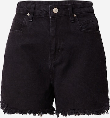 Trendyol Regular Jeans in Zwart: voorkant