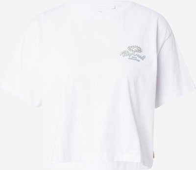 RIP CURL T-shirt en bleu clair / jaune pastel / menthe / blanc, Vue avec produit