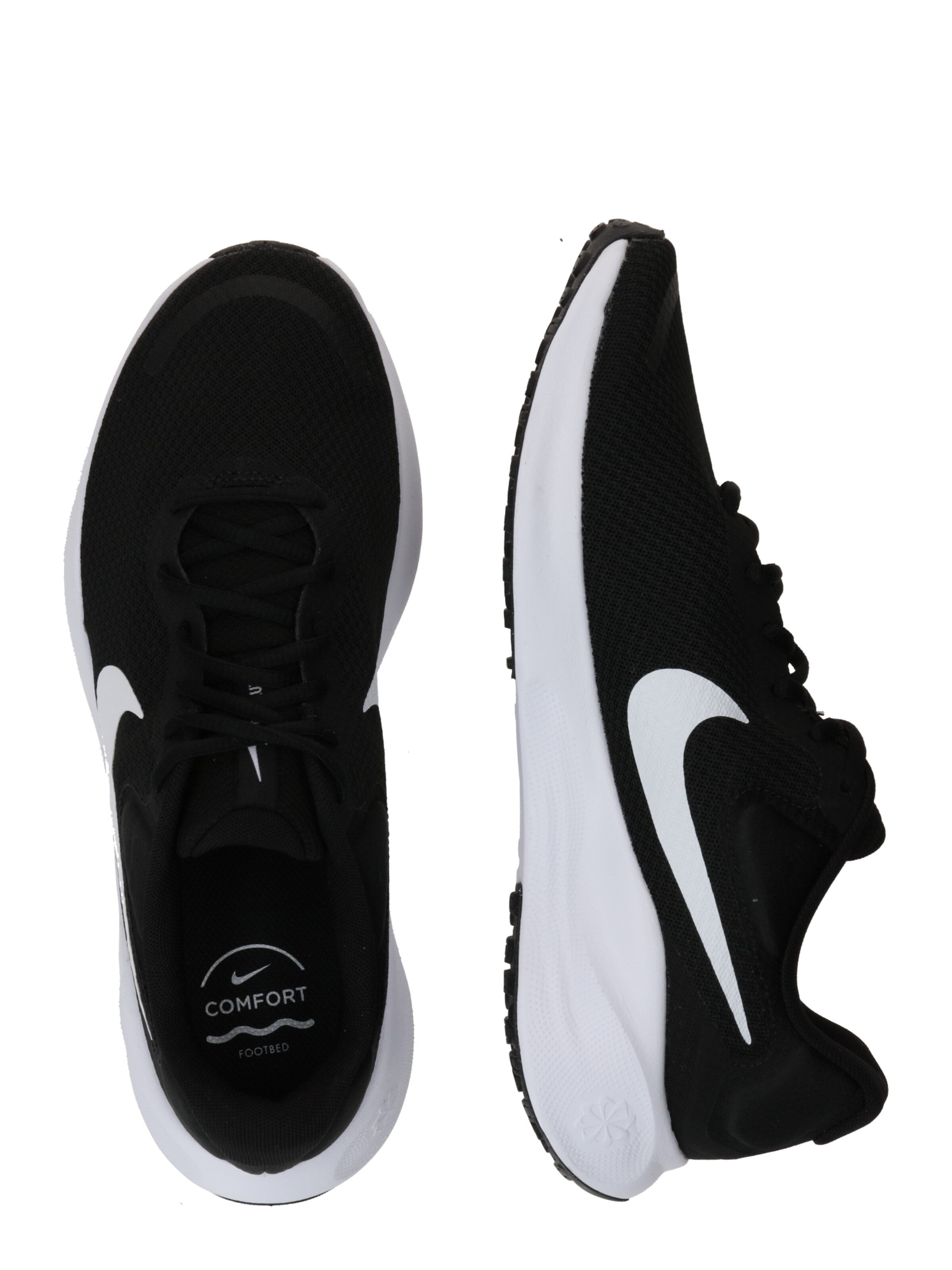 NIKE Loopschoen 'Revolution 7' in Zwart