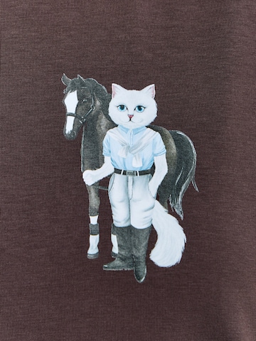 Cat e Lolette Blusenkleid 'Mini Rider Cat'‌‌‌‌‌‌‌‌‌ in Braun