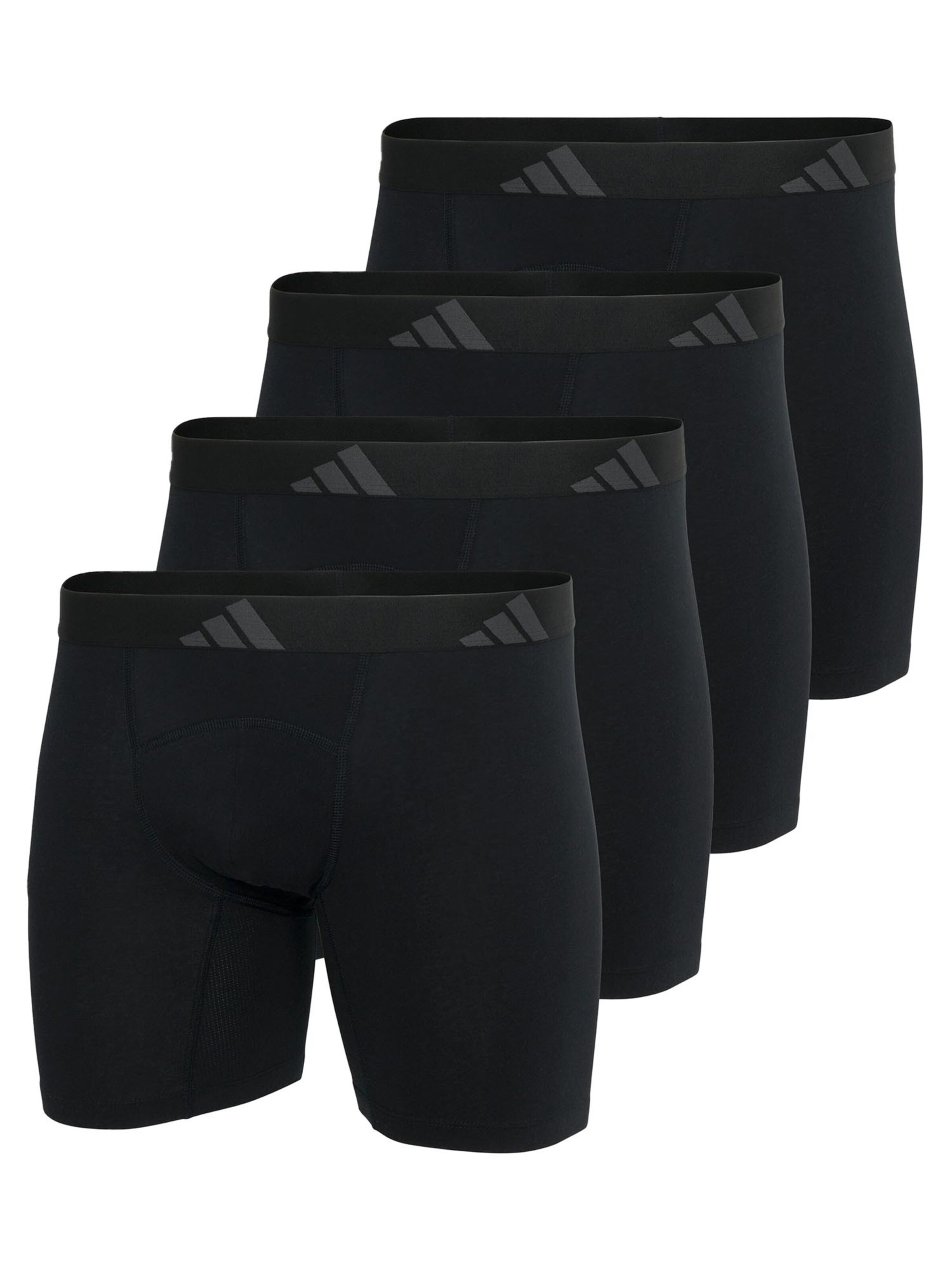 ADIDAS SPORTSWEAR Boxer shorts 'Active Flex Cotton Ergonomic' in Black: front