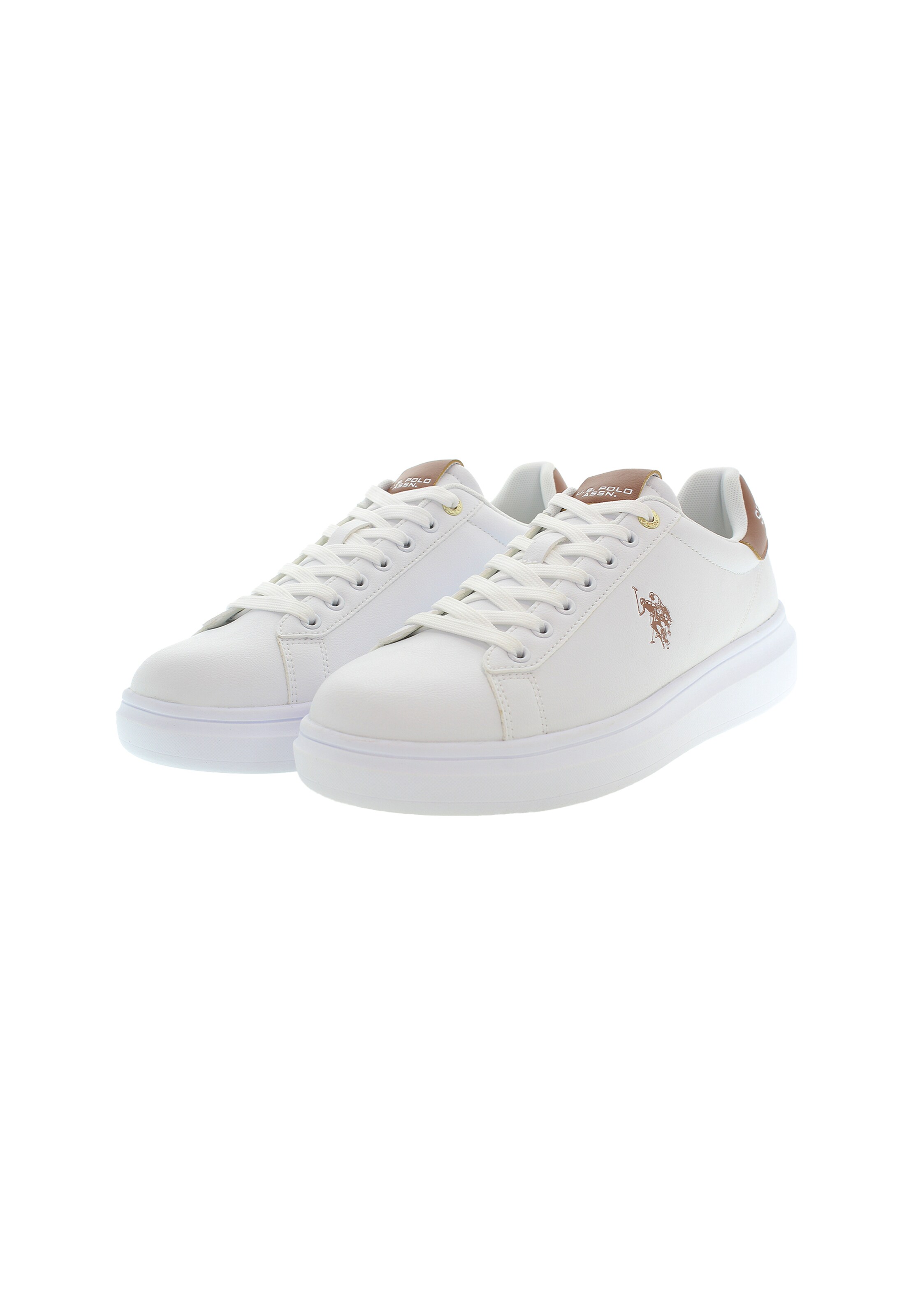 U.S. POLO ASSN. Platform trainers 'Cody001Mdy2' in White