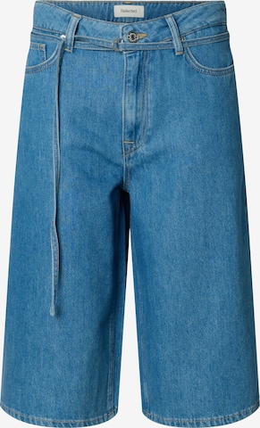 SELECTED - regular Vaquero 'SLFTENNA' en azul: frente