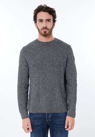 Street One MEN Sweater in Grey: front