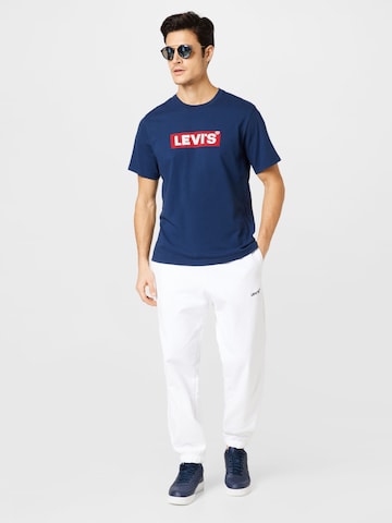 mėlyna LEVI'S ® Marškinėliai 'Relaxed Fit Tee'