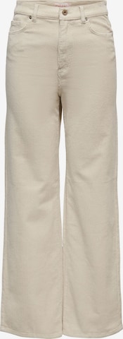 ONLY Carmakoma - Pierna ancha Pantalón 'CARHOPE' en beige: frente