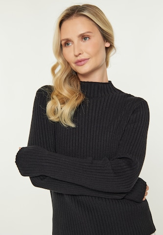 Pull-over 'Classic' usha BLUE LABEL en noir