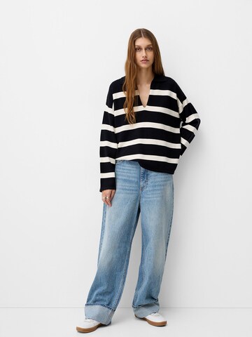 Pull-over Bershka en noir