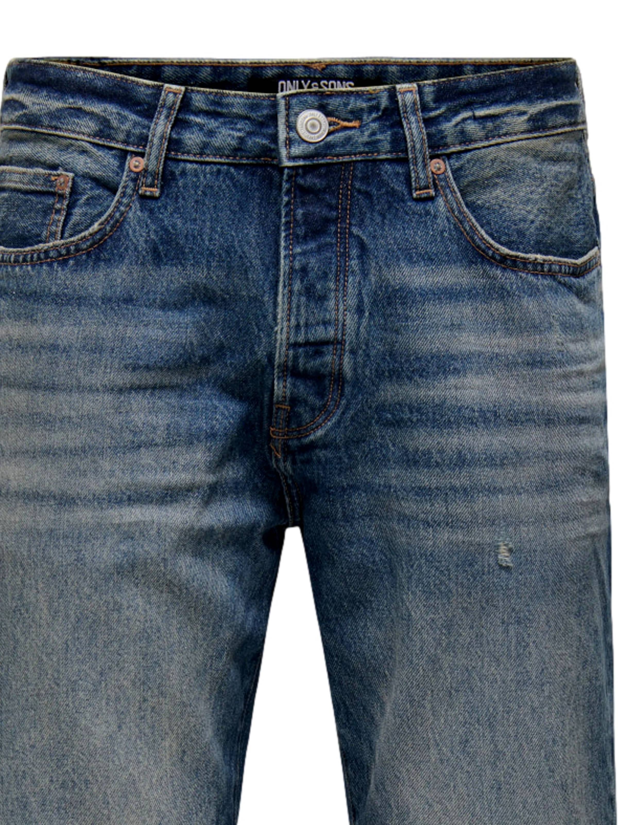 regular Jeans 'ONSEDGE' di Only & Sons in blu