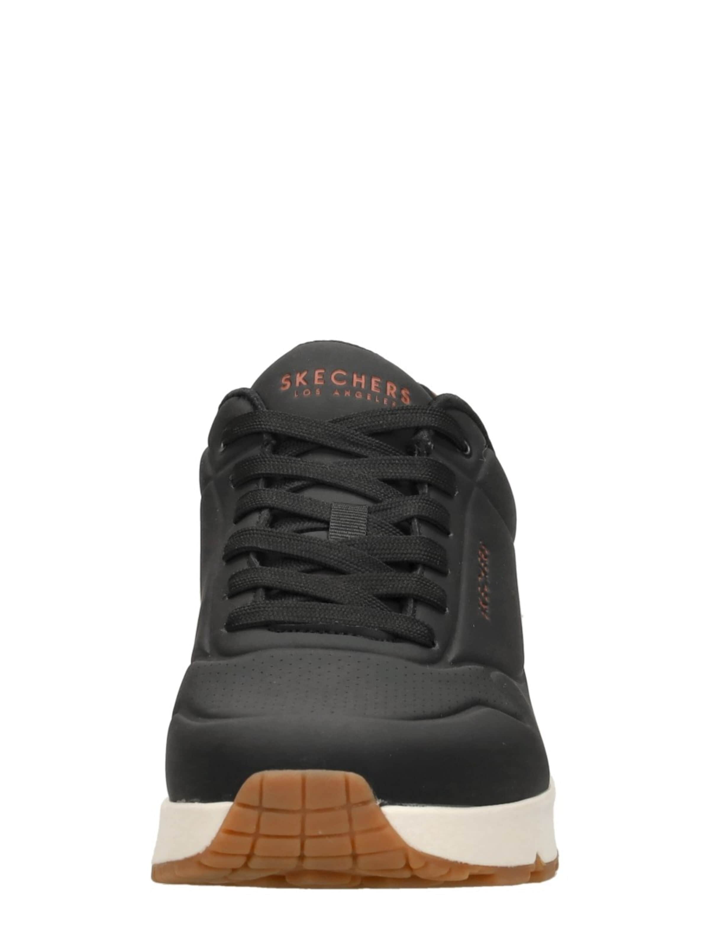 SKECHERS Platform trainers 'Uno - Suited On Air' in Black