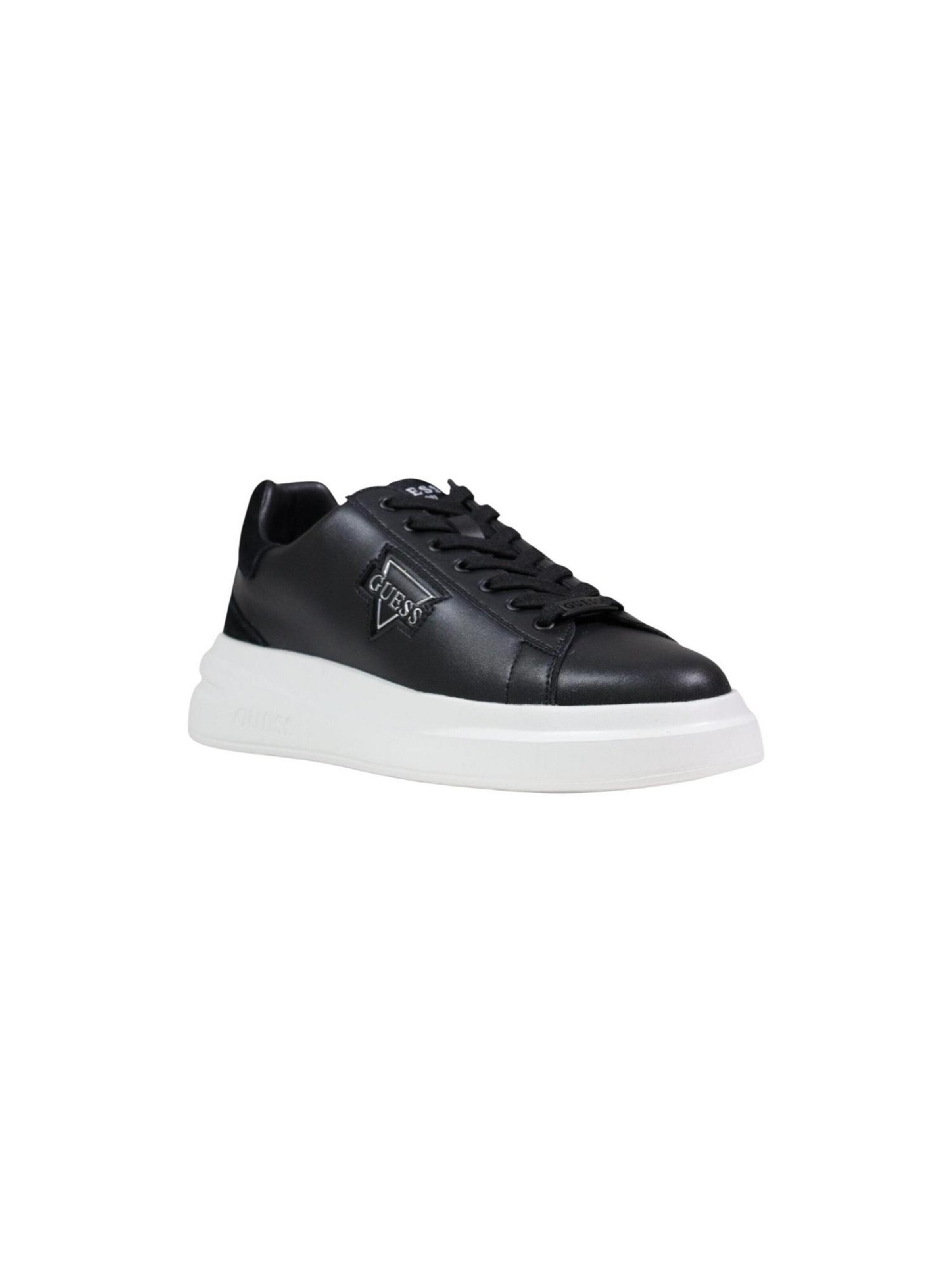 Sneaker bassa 'ELBAN FMFBAN LEL12' di GUESS in nero