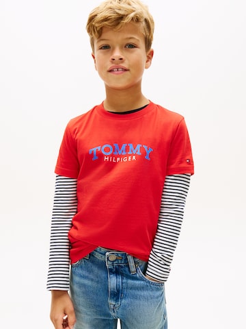 TOMMY HILFIGER - Camisola em vermelho: frente