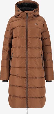 Whistler Winter Coat 'Amaret' in Brown: front