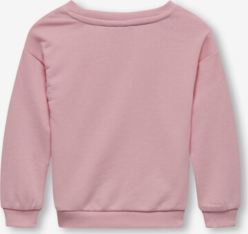 KIDS ONLYSweater majica 'Natalie' - roza boja
