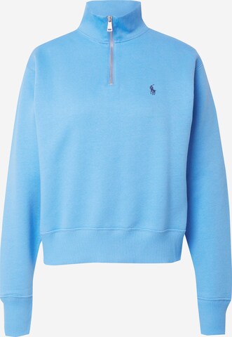 Sweat-shirt Polo Ralph Lauren en bleu : devant