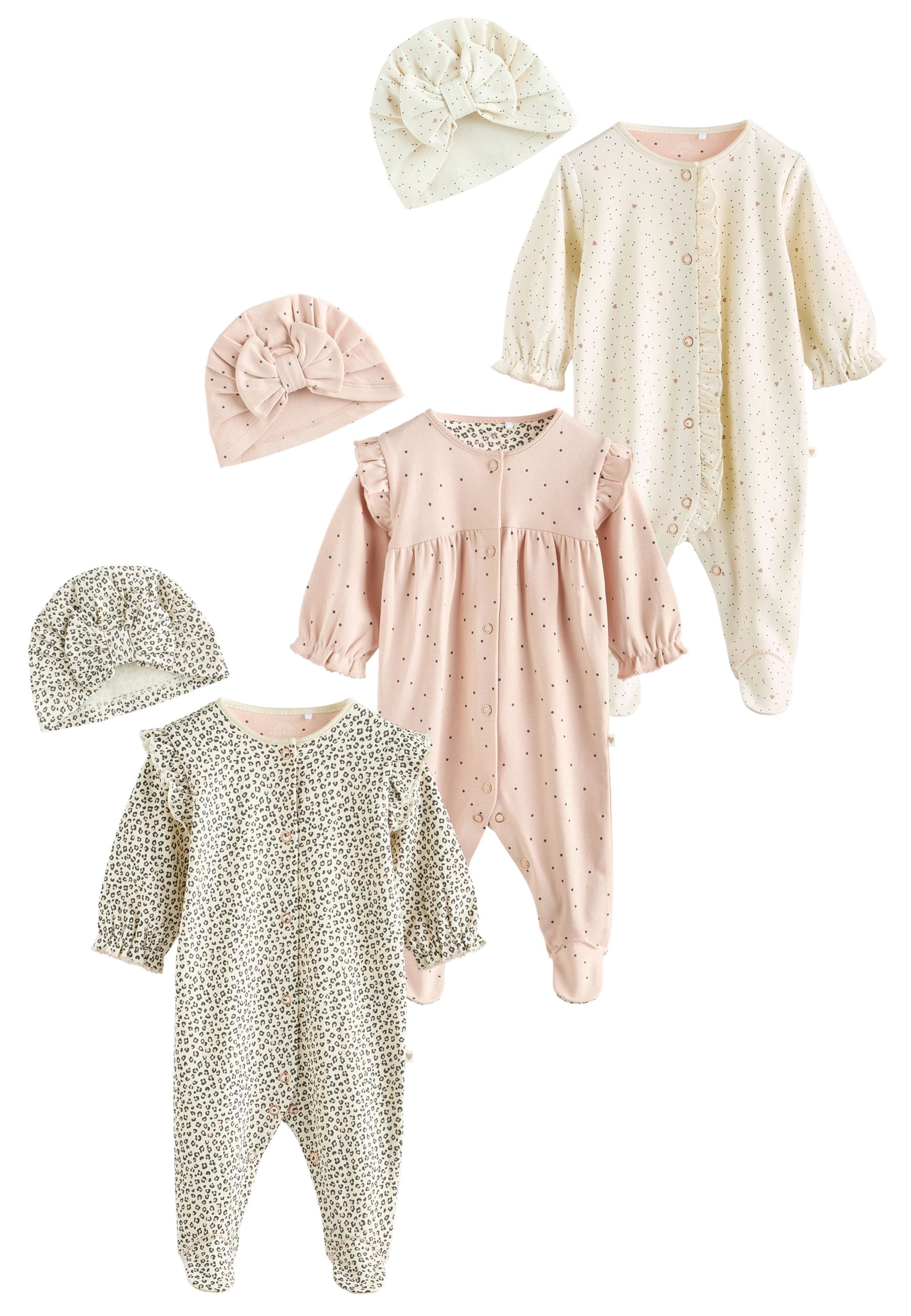 Next Комплект в Бежевый: спереди