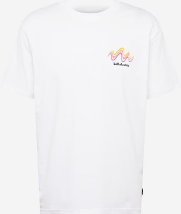 BILLABONG T-shirt 'SEGMENT' i vit: framsida