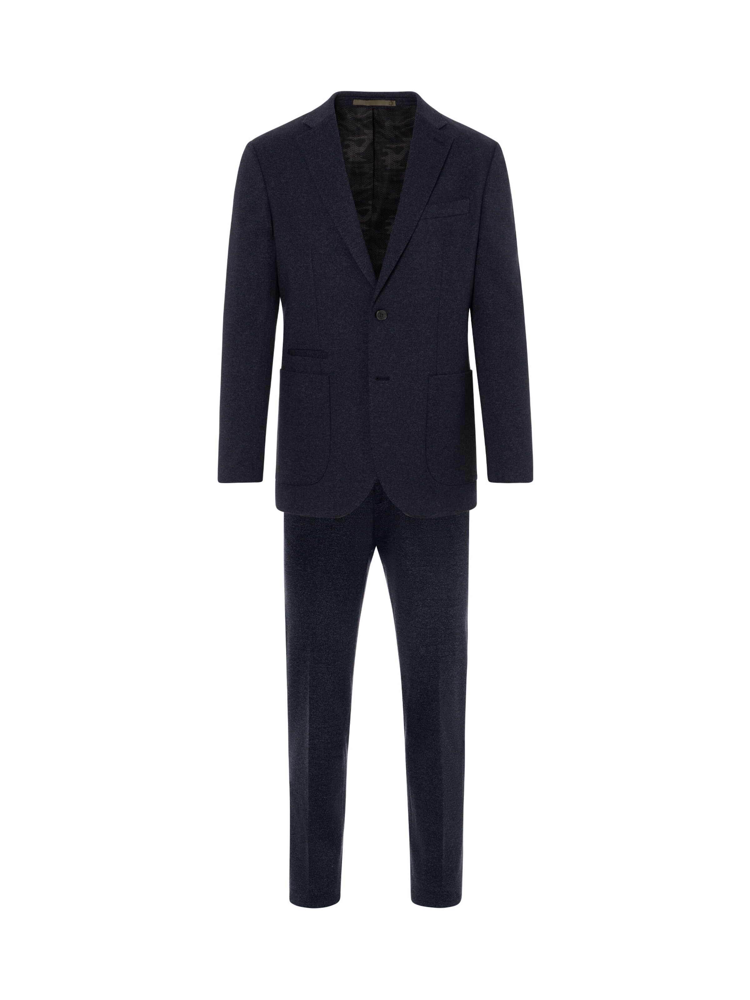 BENVENUTO Slimfit Pak in Blauw: voorkant