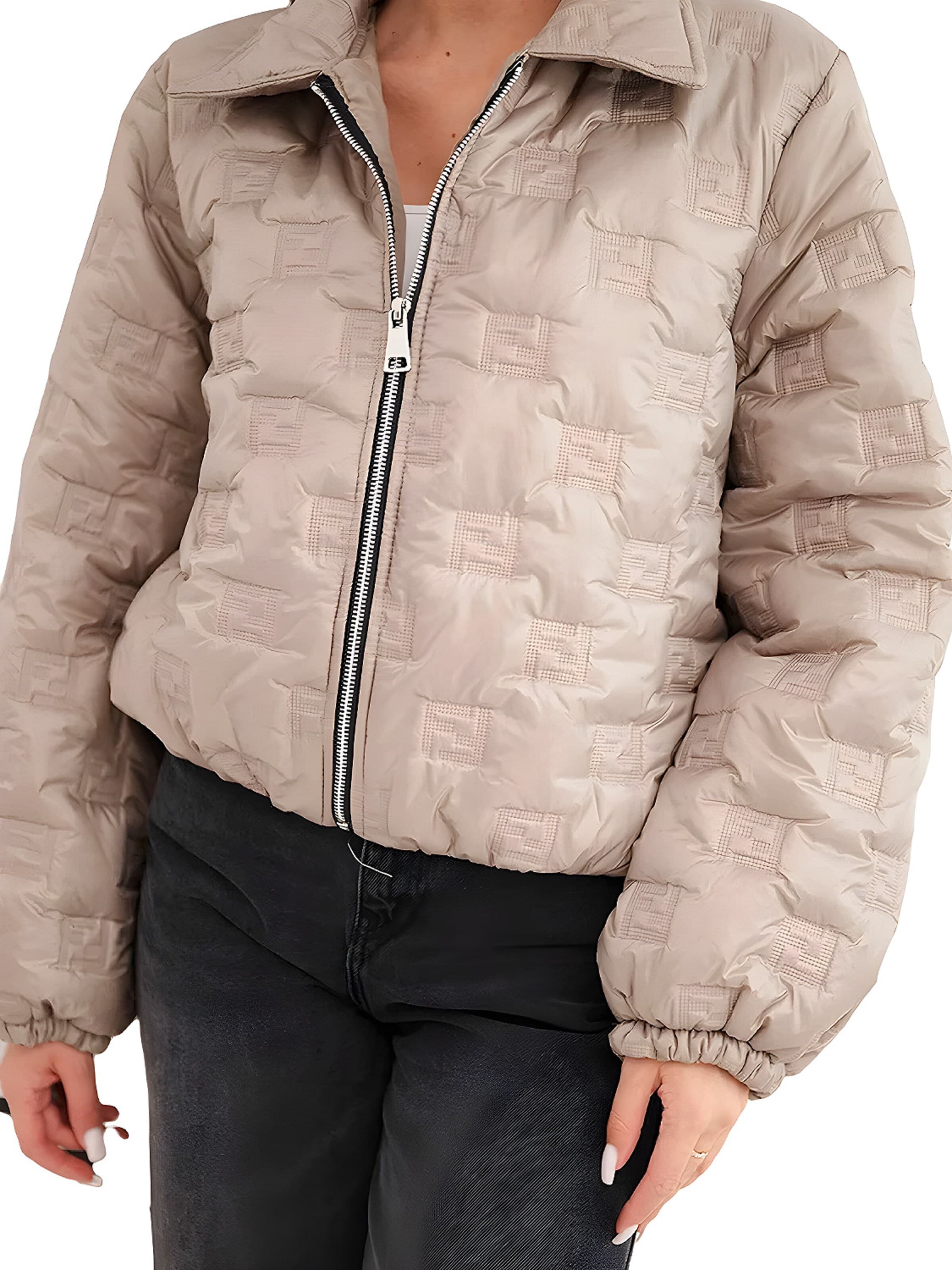Lumera Zimní bunda 'Venezia' – šedá