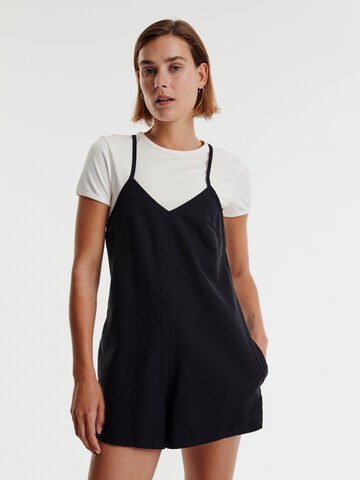 EDITED Jumpsuit 'Berit' in Schwarz: predná strana