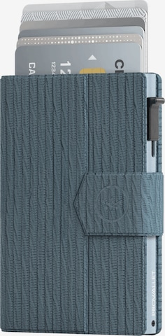 Prowallet Wallet 'Pasjeshouder Plus Ripple' in Blue: front