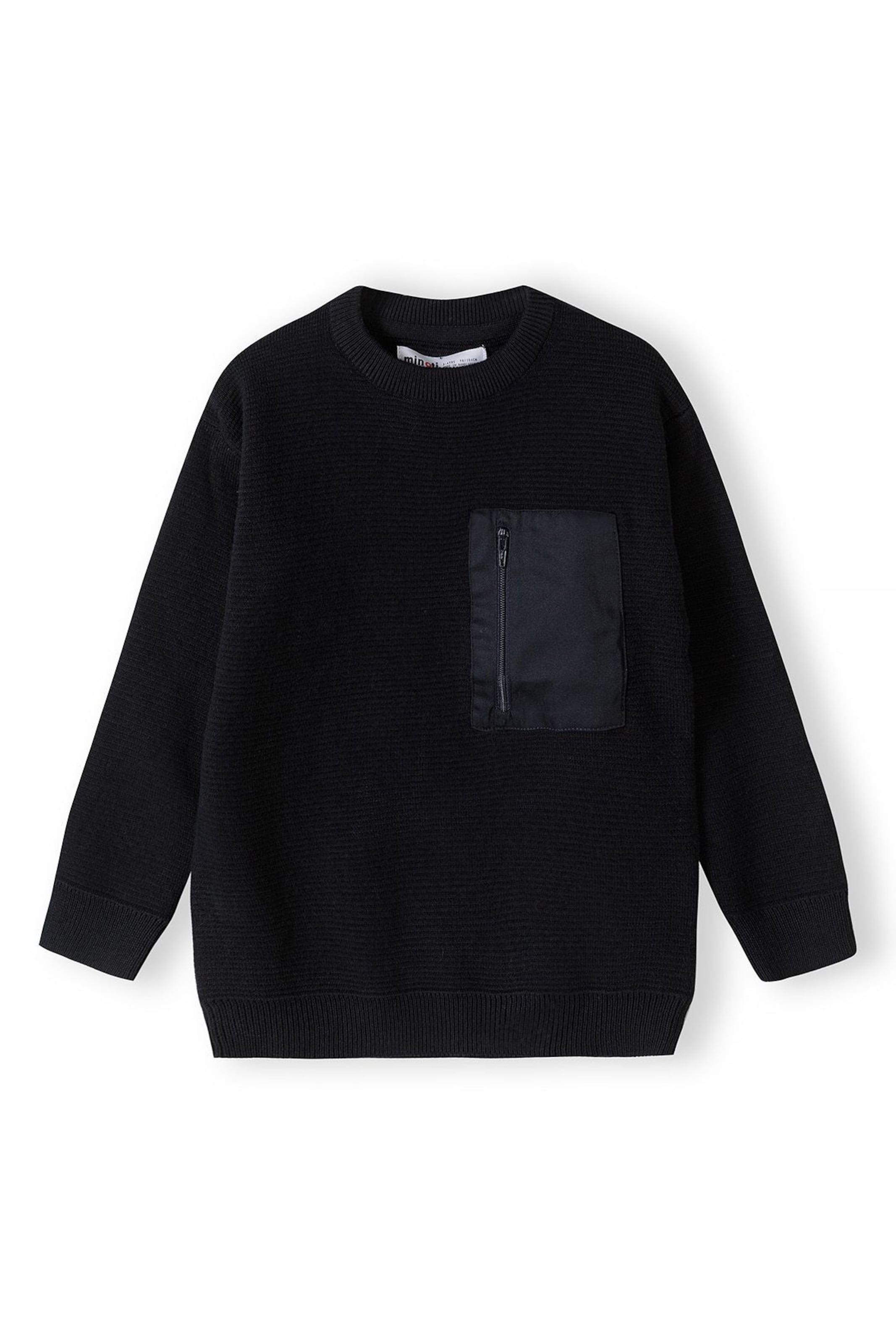 Pull-over MINOTI en noir : devant
