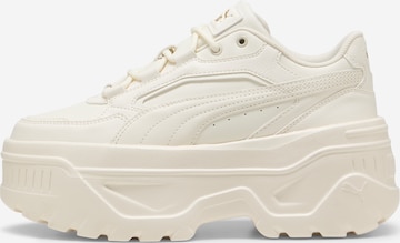 Baskets basses 'Karmen X-TRA' PUMA en beige : devant