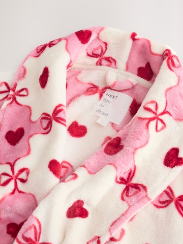 Next Банный халат длинный в Белый