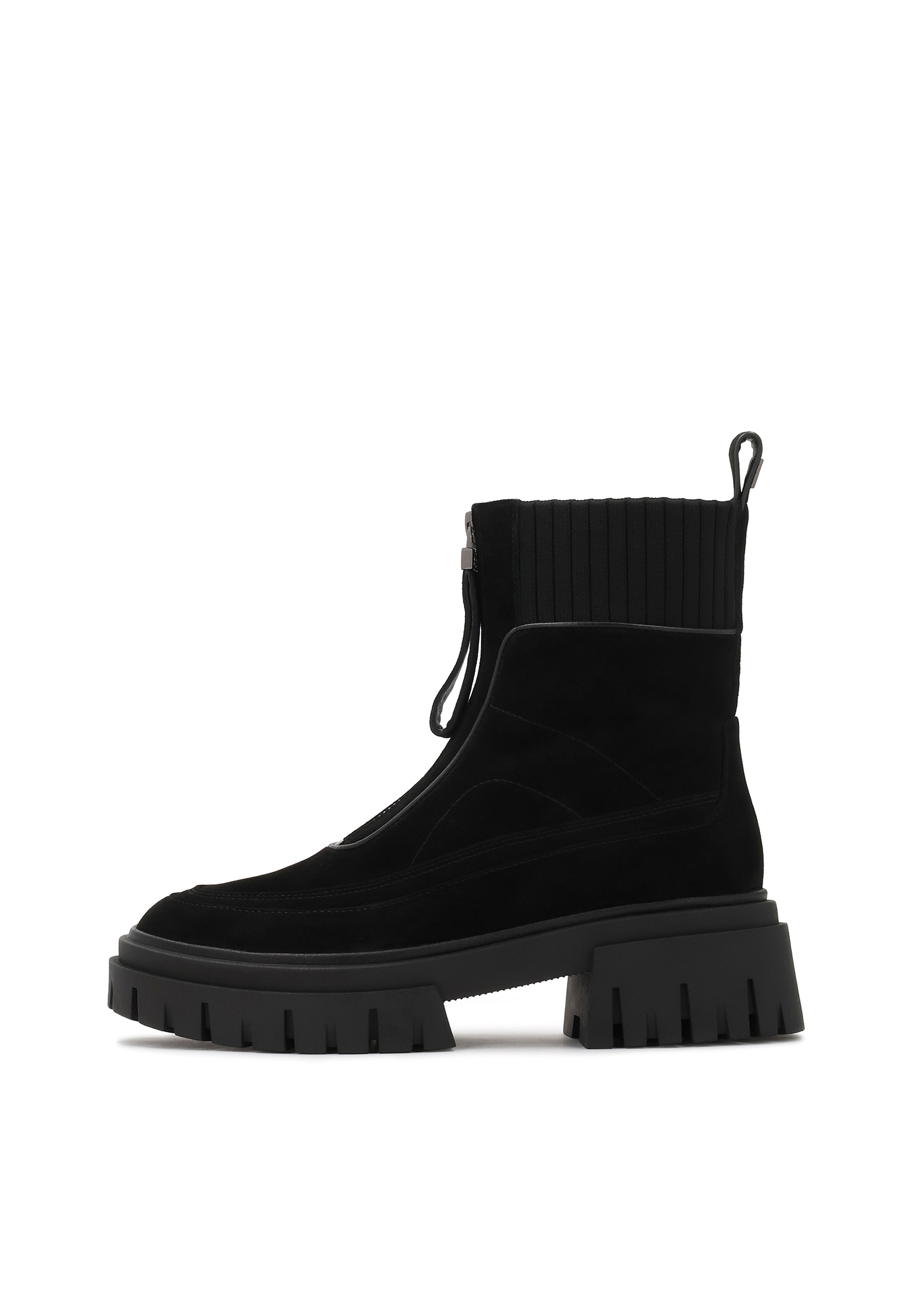 Kazar Poolsaabas, värv must: eest vaates