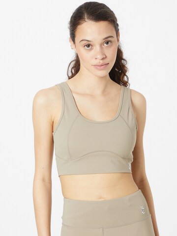 Bustino Reggiseno sportivo 'LAZLO' di Juicy Couture Sport in grigio: frontale