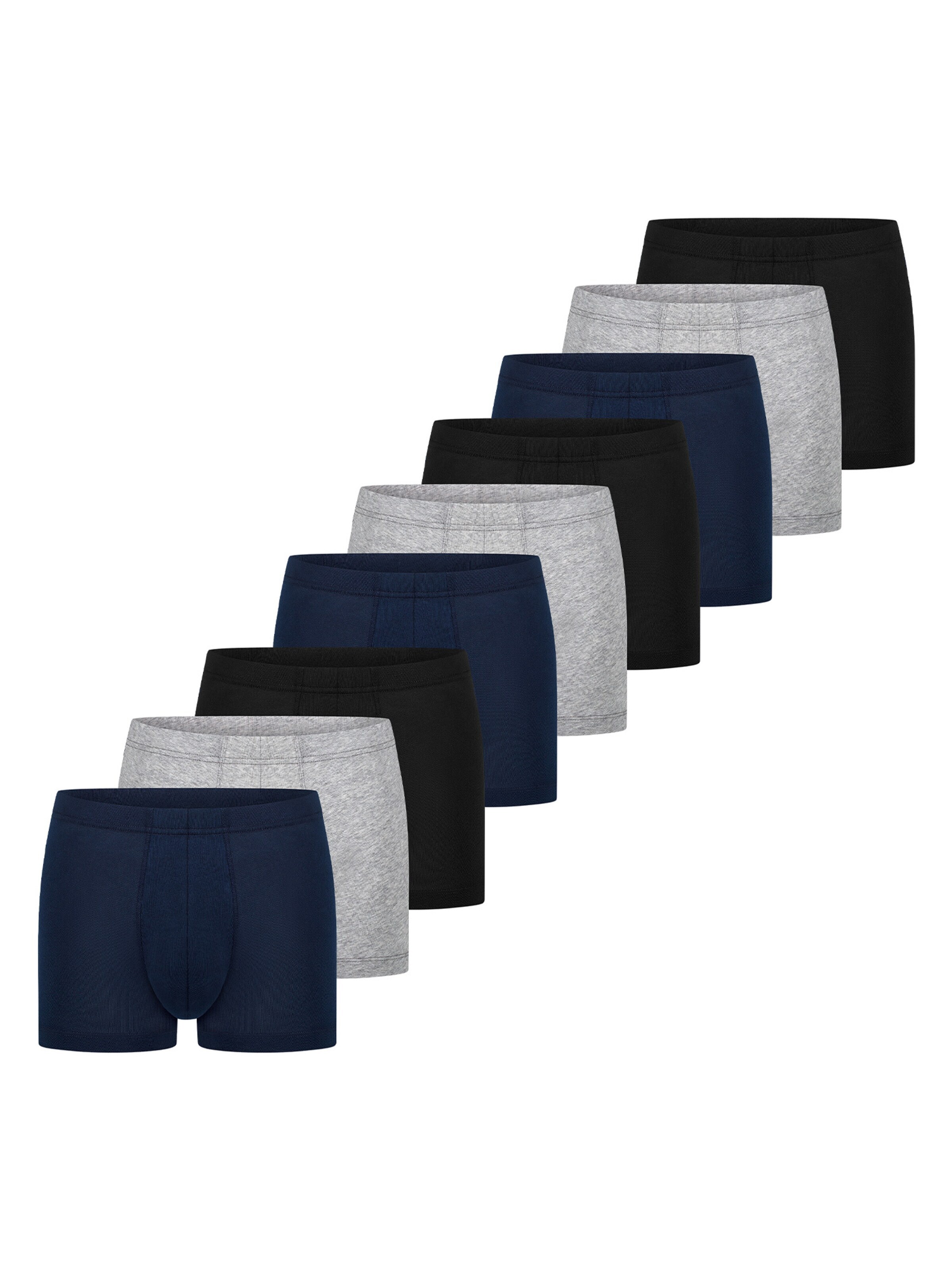 SCHIESSER Boxer shorts '95/5 Essentials - Cotton' in Mixed colors: front