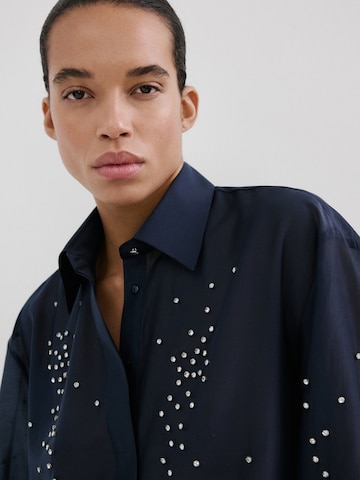 Camicia da donna 'Smokey' di MANGO in blu