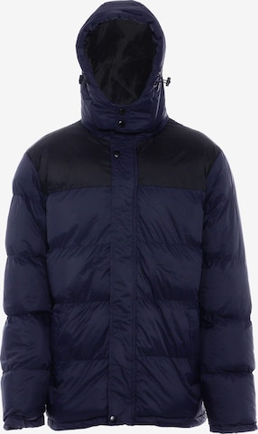 keepsuwarm Winter Jacket in Blue: front
