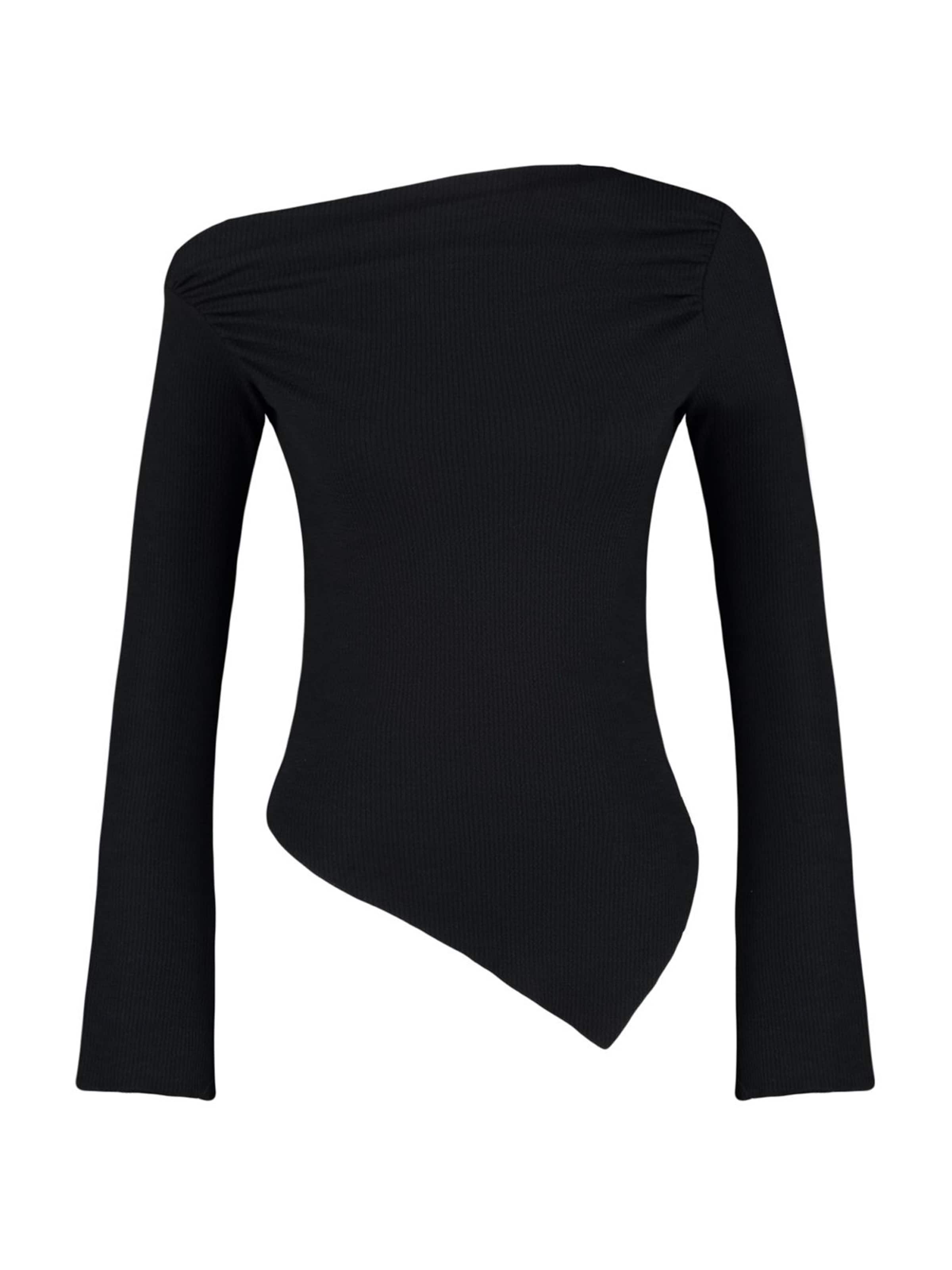 Trendyol Μπλουζάκι σε μαύρο: μπροστά