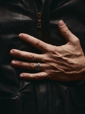 REYTEL Ring 'JAPANESE KOI CARPS AND WAVES' in Zilver